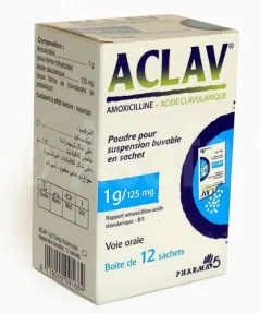 ACLAV 1G /125MG ST/B12