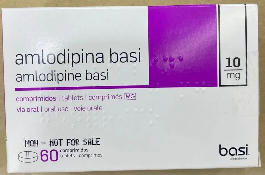 AMLODIPIN 10Mg Cm B/60 BASI