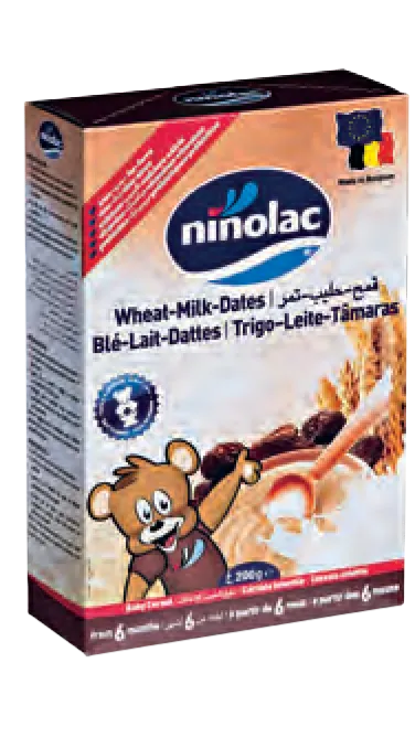 NINOLAC BLE/LAIT/DATE 200G