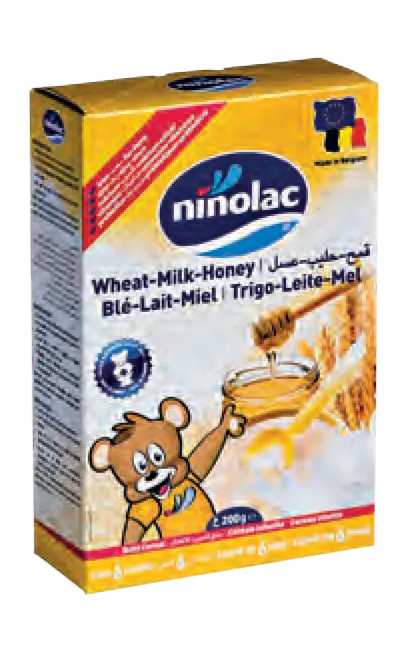 NINOLAC BLE LAIT MIEL 200G